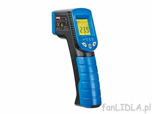 Termometr na podczerwień Powerfix, cena 99,00 PLN za 1 szt. 
- szybki sposób ...