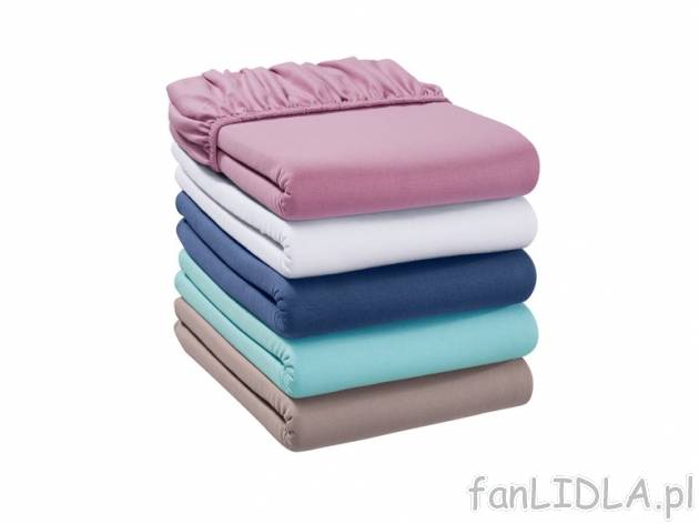 Prześcieradło z gumką 90-100x200x25 cm Meradiso, cena 24,99 PLN za 1 szt. 
- ...