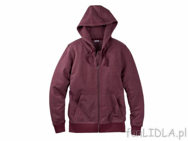 Bluza dresowa Livergy, cena 44,99 PLN za 1 szt. 
- rozmiary: S-XL (nie wszystkie ...