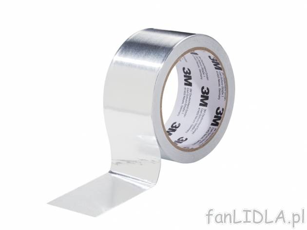 Taśma samoprzylepna aluminiowa , cena 6,99 PLN za 1 szt. 
- wymiary: 50 mm x 15 ...