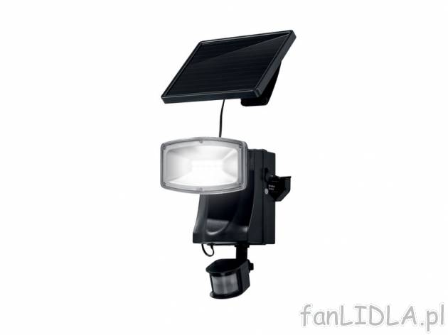 Reflektor solarny LED z czujnikiem ruchu , cena 149,00 PLN za 1 szt. 
- z 10 wytrzymałymi ...