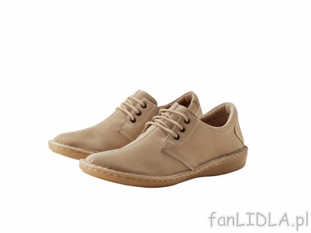 Buty damskie ze skóry Esmara, cena 99,00 PLN za 1 para 
- rozmiary: 37-41 
- ...