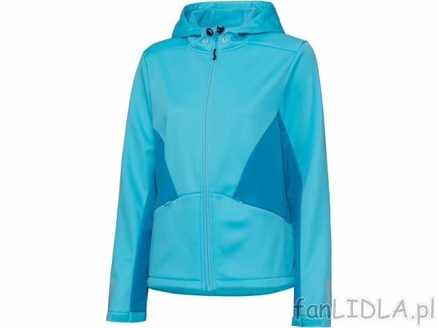 Damska kurtka Softshell Crivit, cena 55,00 PLN 
- materiał niewchłaniający wody ...