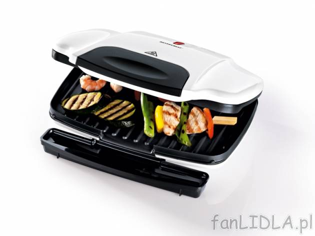 Grill kontaktowy 1000W Silvercrest Kitchen Tools, cena 79,90 PLN za 1 szt. 
- do ...