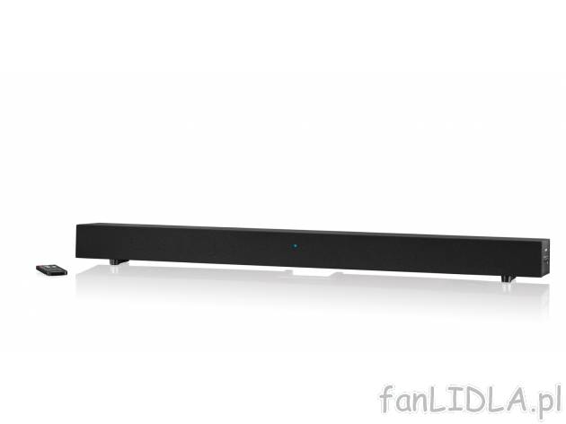 Głośnik stereo soundbar z Bluetooth® , cena 219,00 PLN za 1 opak. 
IDEALNIE ...