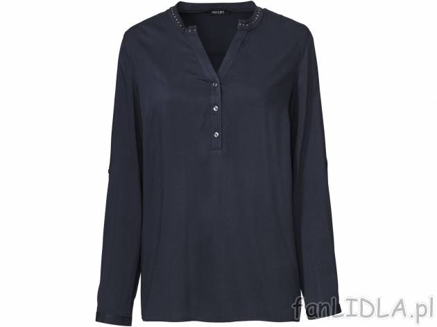 Bluzka z wiskozy Esmara, cena 34,99 PLN 
- 97% wiskozy (LENZING™ ECOVERO™), ...