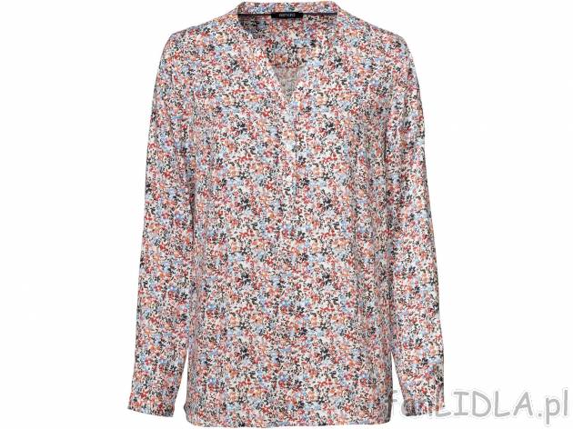 Bluzka z wiskozy Esmara, cena 34,99 PLN 
- 97% wiskozy (LENZING™ ECOVERO™), ...