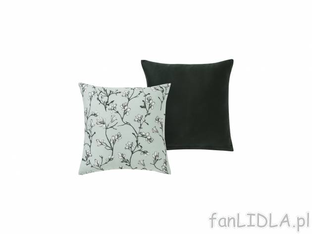 Satynowe poszewki na poduszki, 2 szt. Meradiso, cena 17,99 PLN 
- 40 x 40 cm
- ...