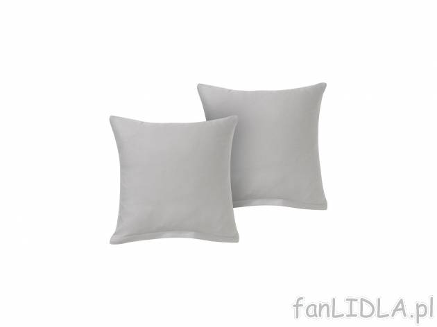 Satynowe poszewki na poduszki, 2 szt. Meradiso, cena 17,99 PLN 
- 40 x 40 cm
- ...