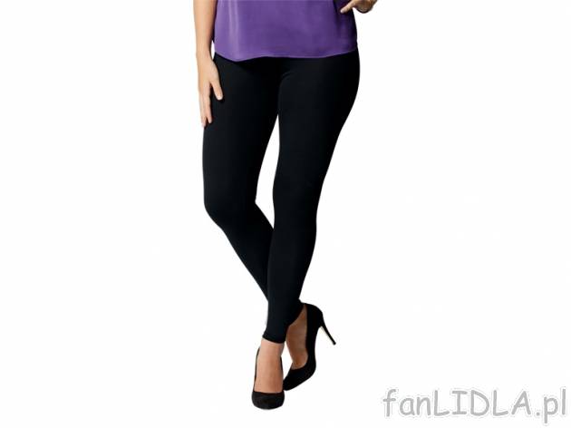 Legginsy Esmara, cena 17,99 PLN za 1 szt. 
- z miękkiego, pojedynczego jerseyu
- ...