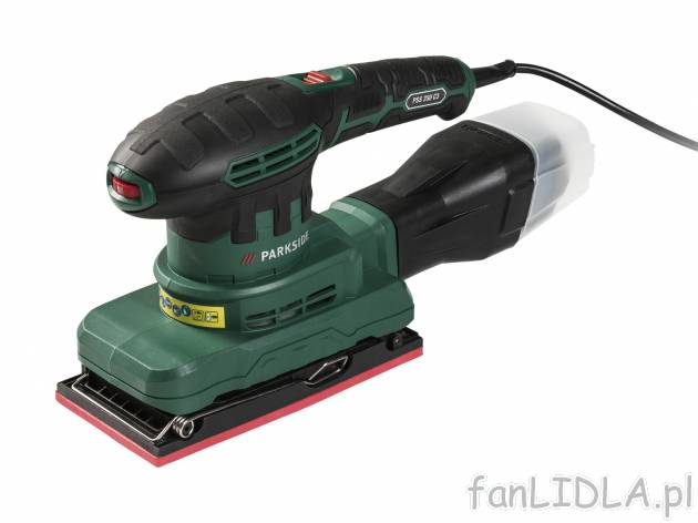Szlifierka oscylacyjna 250 W Parkside PSS 250 C3, cena 89,90 PLN 
- płynna regulacja ...