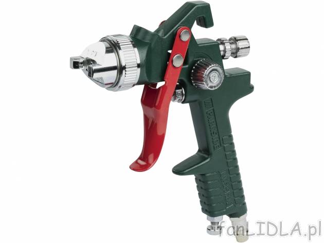 Pistolet natryskowy lakierniczy na sprężone powietrze Parkside, cena 59,90 PLN ...
