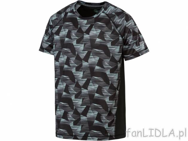 T-shirt męski, funkcyjny Crivit, cena 19,99 PLN 
- rozmiary: S-XL
- szybkoschnące ...