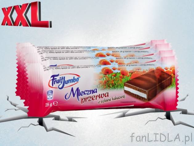 Pilos Mleczna przerwa , cena 3,00 PLN za 4 x 28g/1 opak., 100 g=2,68 PLN. 
różne ...