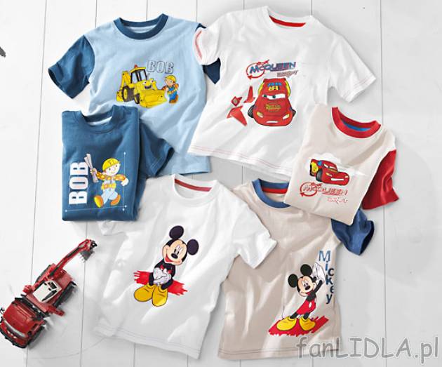 T-shirt chłopięcy 2 szt. cena 29,99PLN
- cena za 2 sztuki
- modna koszulka z ...