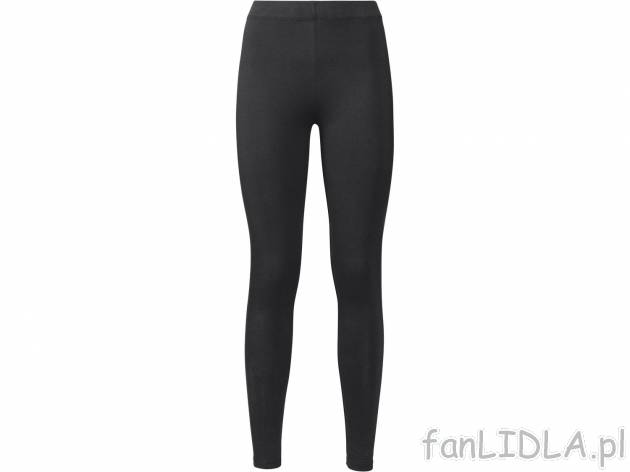 Legginsy Esmara, cena 17,99 PLN 
- 95% bawełny, 5% elastanu
- rozmiary: XS-L
- ...