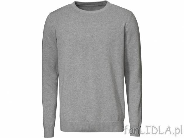 Sweter Livergy, cena 34,99 PLN 
- wysoka zawartość bawełny
- rozmiary: M-XL
- ...