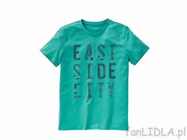 T-shirt Livergy, cena 19,99 PLN za 1 szt. 
- 100% bawełna 
- rozmiary: M-XL 
- ...
