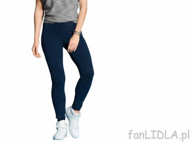 Legginsy Esmara, cena 25,99 PLN za 1 para 
- materiał: 95% bawełna, 5% elastan ...