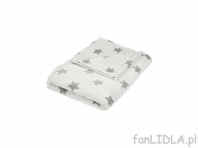 Koc z mikrowłókna ok. 150 x 200 cm Meradiso, cena 29,99 PLN 
- aksamitny połysk
- ...