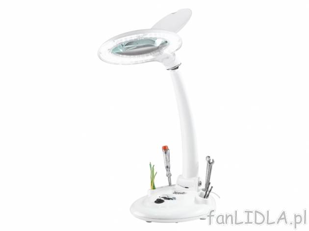 Lampa LED z lupą , cena 149,00 PLN za 1 opak. 
- wysokiej jakości szklana soczewka ...