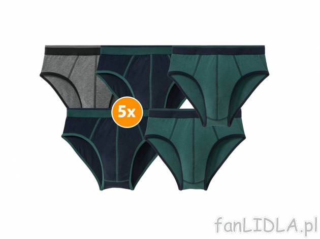 Slipy, 5 par* Livergy, cena 5,99 PLN 
- 95% bawełny, 5% elastanu
- rozmiary: ...