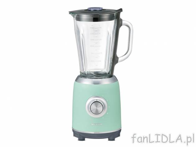 Blender kielichowy 600 W Silvercrest Kitchen Tools, cena 89,00 PLN 
- 5 poziom&oacute;w ...