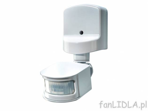 Czujnik ruchu Powerfix, cena 21,99 PLN za 1 opak. 
- idealny do lamp halogenowych, ...