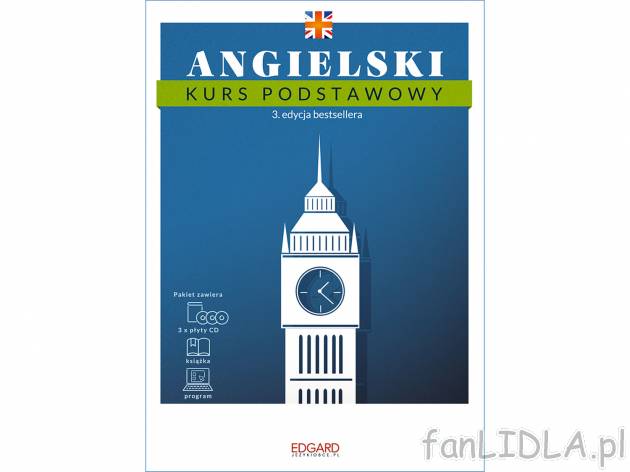 Kurs językowy , cena 19,99 PLN za 1 szt. 
- kompletne kursy do nauki języka: ...