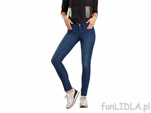 Jeansy Esmara, cena 39,99 PLN za 1 para 
- rozmiary: 36-44 (nie wszystkie wzory ...