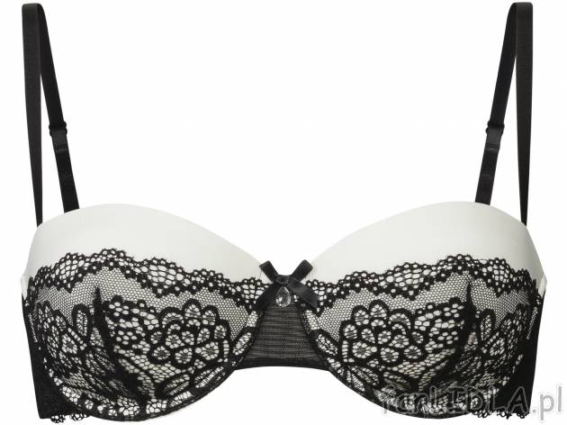 Biustonosz z koronką Esmara Lingerie, cena 19,99 PLN 
Cenimy jakość - nasza ...