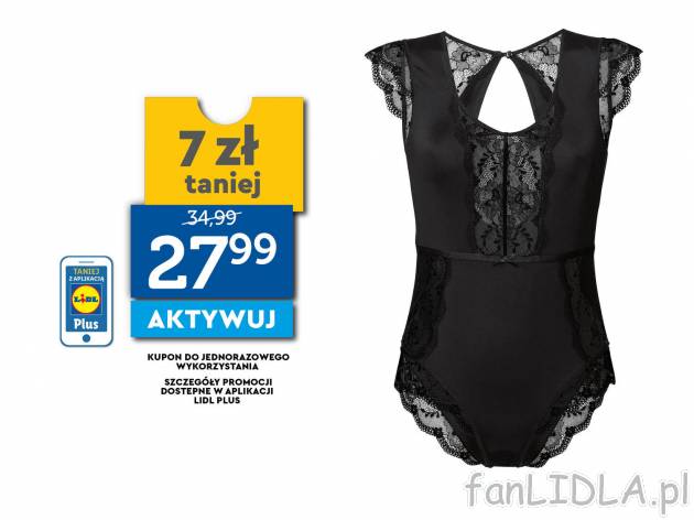 Body z koronką Esmara Lingerie, cena 34,99 PLN 
Cenimy jakość - nasza kolekcja ...