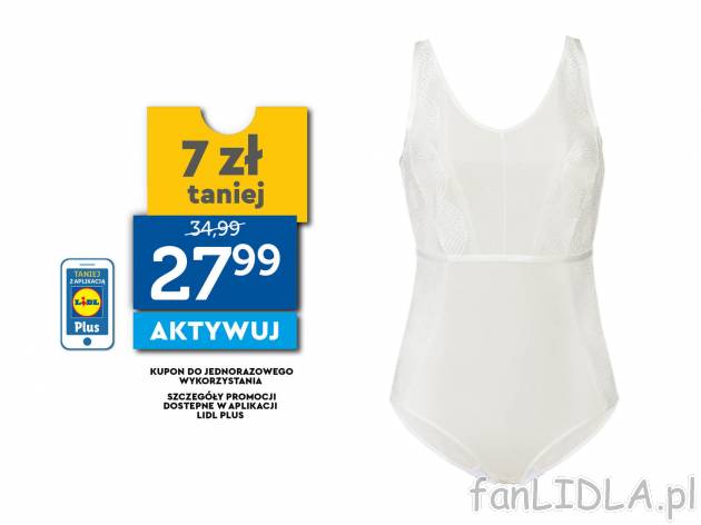 Body z koronką Esmara Lingerie, cena 34,99 PLN 
Cenimy jakość - nasza kolekcja ...