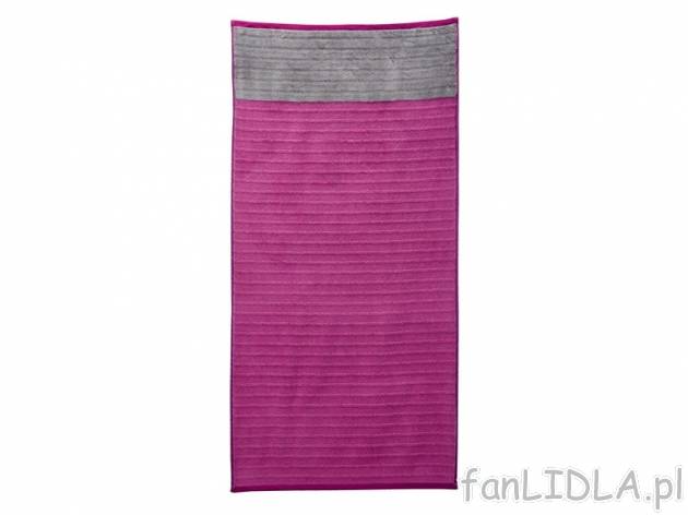 Ręcznik 50 x 100 cm Miomare, cena 13,99 PLN za 1 szt. 
- 3 kolory 
- chłonny, ...