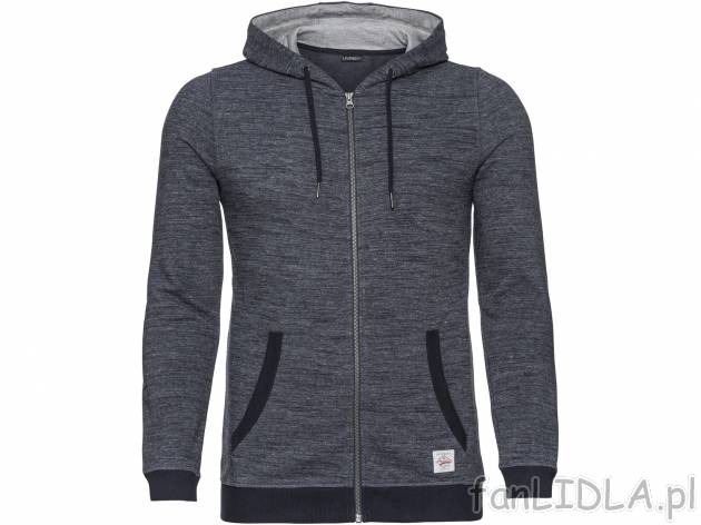 Bluza dresowa Livergy, cena 44,99 PLN 
- wysoka zawartość bawełny
- rozmiary: ...