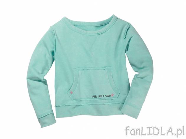 Bluza dziewczęca Pepperts, cena 29,99 PLN za 1 szt. 
- 2 wzory
- materiał: 60% ...