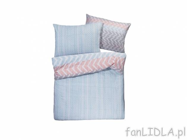 Dwustronna pościel flanelowa 220 x 200 cm Meradiso, cena 79,00 PLN za 1 opak. 
- ...