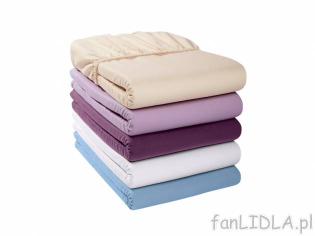 Prześcieradło na gumce z delikatnej flaneli 180-200 x 200 x 25 cm Meradiso, cena ...