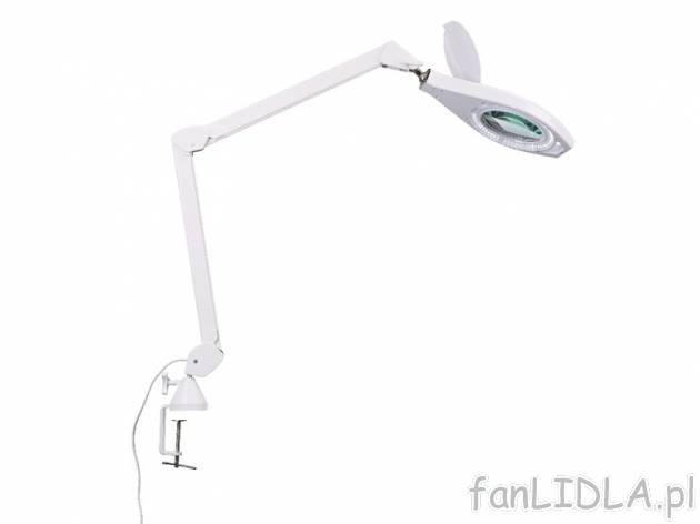 Lampa LED z lupą , cena 149,00 PLN za 1 szt. 
- maks. wysokość całkowita ok. ...