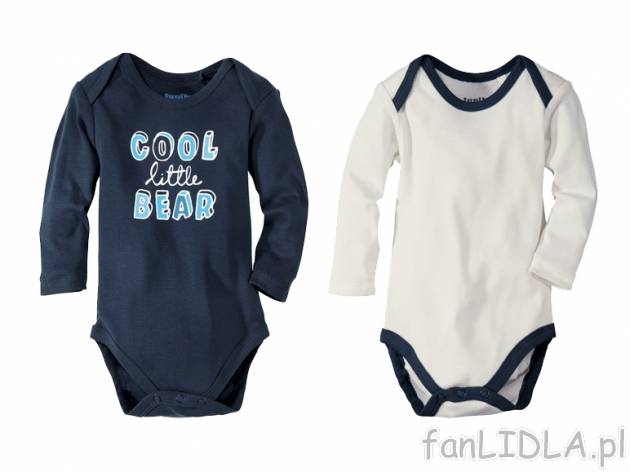 Body, 2 szt. Lupilu, cena 19,99 PLN za 2 szt. 
- rozmiary: 62-92 (nie wszystkie ...