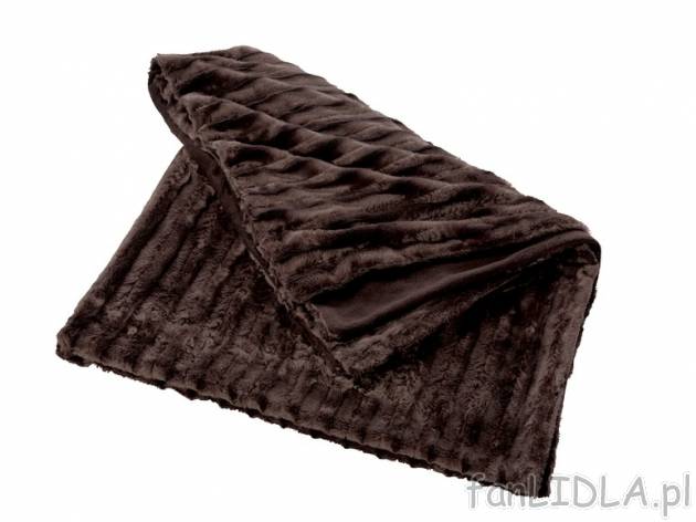 Koc 150 x 200 cm Meradiso, cena 69,00 PLN za 1 szt. 
- ciepły, miękki i puszysty ...