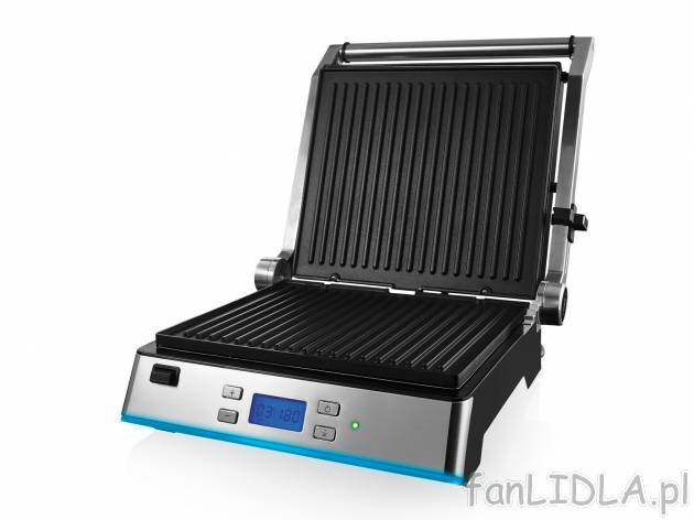 Grill kontaktowy 2000 W , cena 229,00 PLN za 1 szt. 
3 w 1: GRILL KONTAKTOWY, OPIEKACZ ...