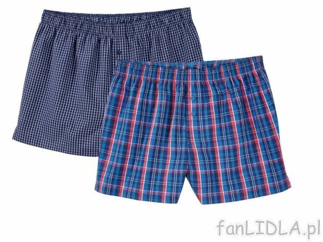 Bokserki, 2 pary Livergy, cena 24,99 PLN za 2 pary 
- rozmiary: M-XXL 
- 3 zestawy ...