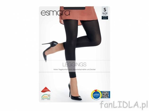 Rajstopy lub legginsy 60 DEN Esmara, cena 12,99 PLN za 1 para 
- ozdobne wzory 
- ...