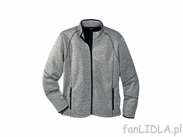 Bluza polarowa Livergy, cena 49,99 PLN za 1 szt. 
- antipilling - zapobiega mechaceniu ...