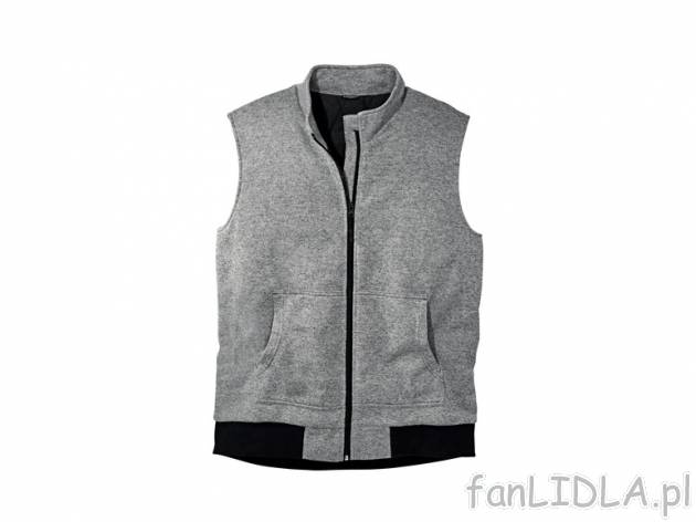 Kamizelka z polaru Livergy, cena 39,99 PLN za 1 szt. 
- rozmiary: M-XXL (nie wszystkie ...