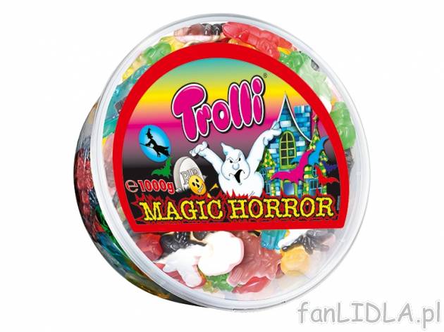 Żelki HALLOWEEN , cena 13,99 PLN za 1 KG/ 1 OPAK. 
- pyszne żeliki w różnych ...
