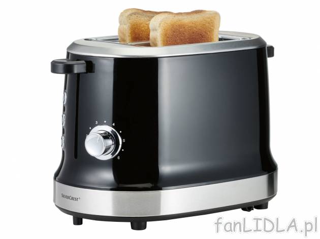Toster 950 W Silvercrest Kitchen Tools, cena 69,90 PLN 
- z nasadką do opiekania ...