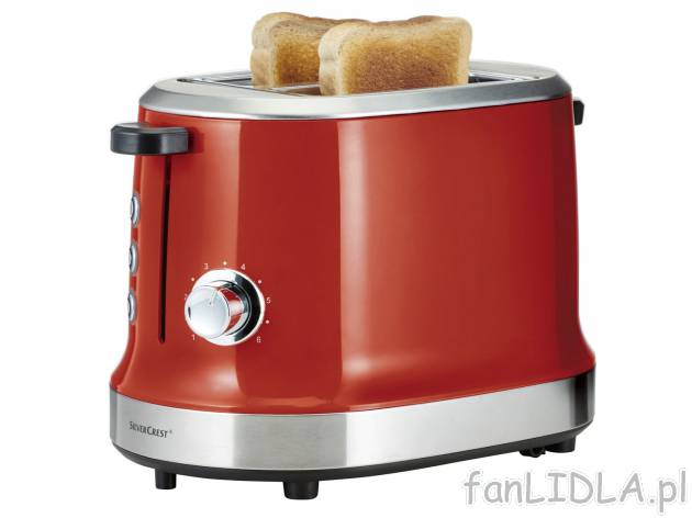 Toster 950 W Silvercrest Kitchen Tools, cena 69,90 PLN 
- z nasadką do opiekania ...