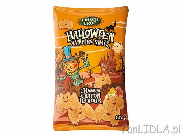 Przekąski wampirki , cena 3,49 PLN za 125 G/ 1 OPAK., 100 G = 2,79 PLN. 
- chrupiąca ...